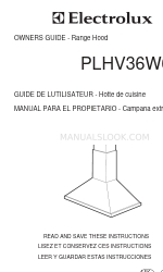 Electrolux PLHV36W6CC Manual do Proprietário