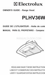 Electrolux PLHV36W7CC Manual do Proprietário