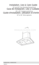 Electrolux RH30WC55GS Manuel d'installation, d'utilisation et d'entretien