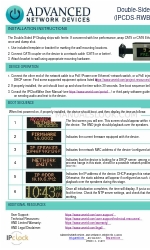 ADVANCED Network Devices IPCDS-RWB Инструкции по установке