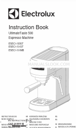 Electrolux UltimateTaste 500 Libro de instrucciones