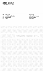 Electrolux WHGL9030CN User Manual