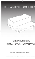 Electrolux WRH608I Series Betriebshandbuch & Installationshandbuch