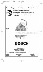 Bosch 3931 Operating/Safety Instructions Manual