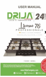 Drija LIVORNO 76 Manual do utilizador