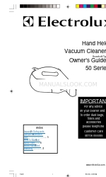 Electrolux 50 Series Panduan Pemilik