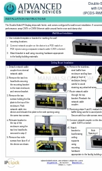 ADVANCED Network Devices IPCDS-RWB-U Einbauanleitung