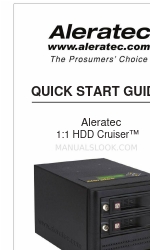 Aleratec 1:1 HDD Cruiser Manuel de démarrage rapide