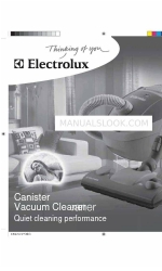 Electrolux CANISTER 사용자 설명서