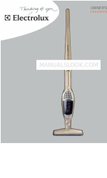 Electrolux EL1005A - Ergorapido Cordless Vacuum Manual del usuario