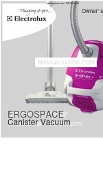 Electrolux EL4100A - Ergospace Cannister Vacuum Benutzerhandbuch