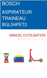 Bosch BGBS4 Series Manuel d'instruction