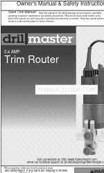 Drill Master 62659 Manual del usuario e instrucciones de seguridad