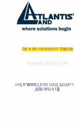 Atlantis Land I-Fly A02-WU-11B (Guida rapida all'installazione