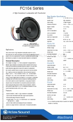 Atlas FC104T Spécifications