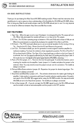 Atlas AA-SMG Instructions d'installation