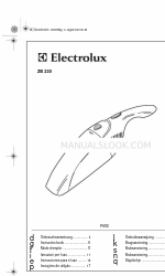 Electrolux ZB 230 Instruction Book