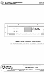 Atlas CP400 Kullanıcı El Kitabı