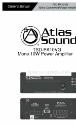 Atlas TSD-PA10VG Manual do Proprietário