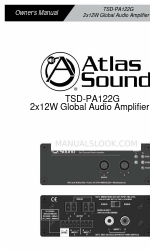 Atlas TSD-PA122G Panduan Pemilik