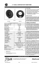 Atlas C12BT60 Specifications