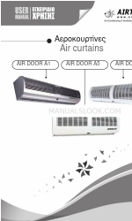 AirTechnic AIR DOOR A1.09 Manual do utilizador