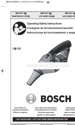 Bosch VAC120 Betriebs-/Sicherheitshandbuch