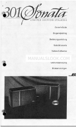 Bose 301 Sonata Manuale d'uso