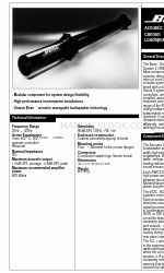 Bose Acoustic Wave Cannon System II Skrócona instrukcja obsługi