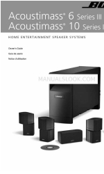 Bose Acoustimass 10 Series I Gebruikershandleiding