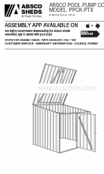 ABSCO SHEDS PPCK-PTX Manuale