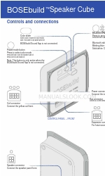 Bose BoseBuild SPEAKER CUBE Handbuch