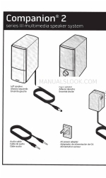 Bose COMPANION 2 Краткое руководство по эксплуатации