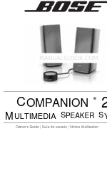 Bose COMPANION 20 Manuale d'uso