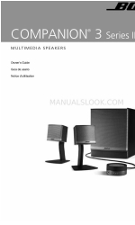 Bose Companion 3 Series II Manuale d'uso