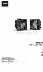 Bose EdgeMax EM90 Manuale di installazione