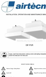 Airtecnics DIF-PUR 6/6 Handbuch für Installation, Betrieb und Wartung