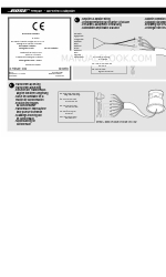 Bose FreeSpace 360P Series II Instrukcja instalacji