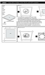 Bose FreeSpace DS 100F Manuel