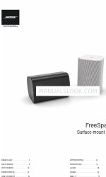 Bose FreeSpace FS4SE Manual