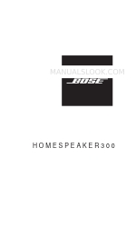 Bose Home Speaker 300 Hızlı Başlangıç Kılavuzu