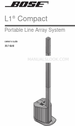 Bose L1 Compact Manuale d'uso