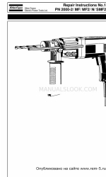 Atlas Copco 2000-2/MF Onarım Talimatları