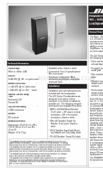 Bose Panaray 402 Series II Gebruikershandleiding