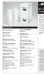 Bose Panaray 502A Información técnica