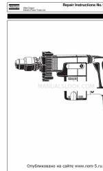 Atlas Copco PBE 6 S Instructies voor reparatie