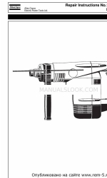 Atlas Copco PHE50H Instruções de reparação