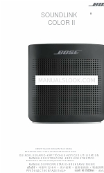 Bose SoundLink Bluetooth Mobile Speaker II Manual do Proprietário