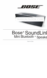 Bose SoundLink Mini Bluetooth Speaker Посібник користувача