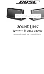 Bose SoundLink Wireless Music System (İngilizce) Kullanıcı Kılavuzu